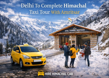 Delhi To Complete Himachal Taxi Tour With Amritsar
